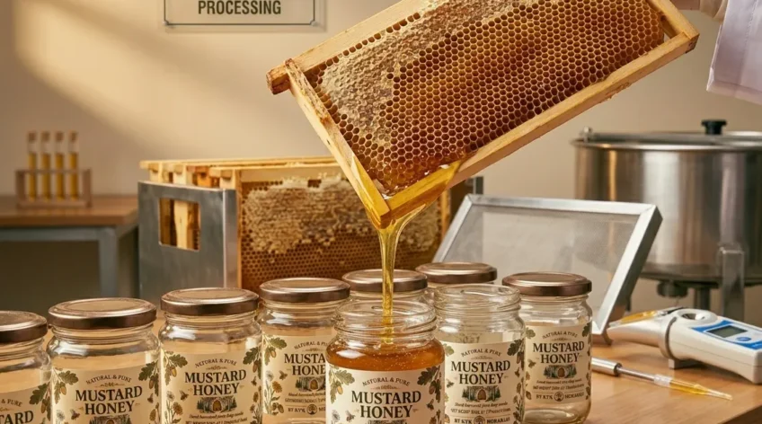 Learn the steps involved in filtering, storing and preparing honey for sale.