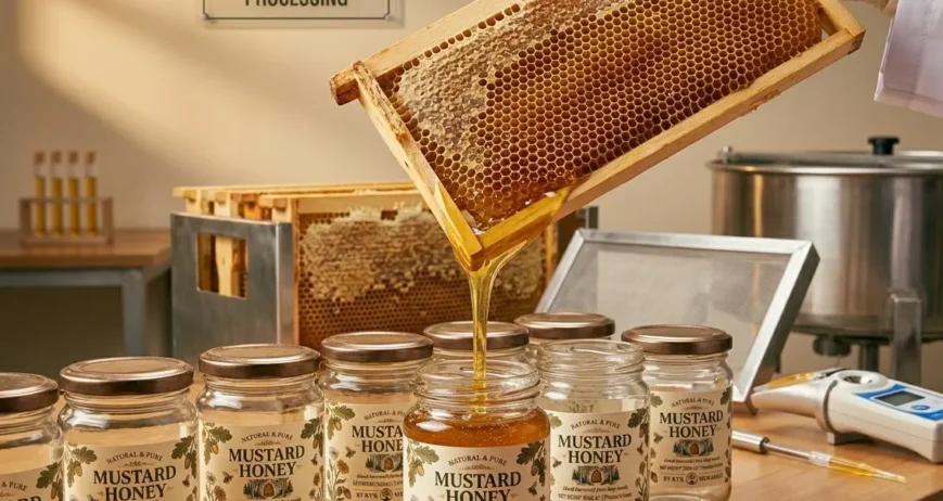 Learn the steps involved in filtering, storing and preparing honey for sale.