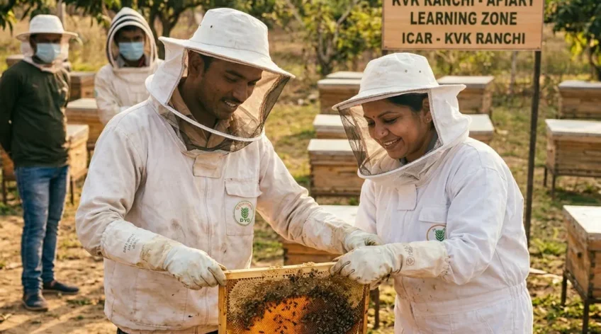 A beginner’s guide to starting beekeeping with proper hive setup and basic care techniques.