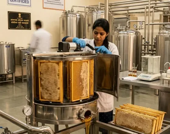 Modern extraction and filtration facilities that preserve natural nutrients while maintaining hygiene and quality standards.